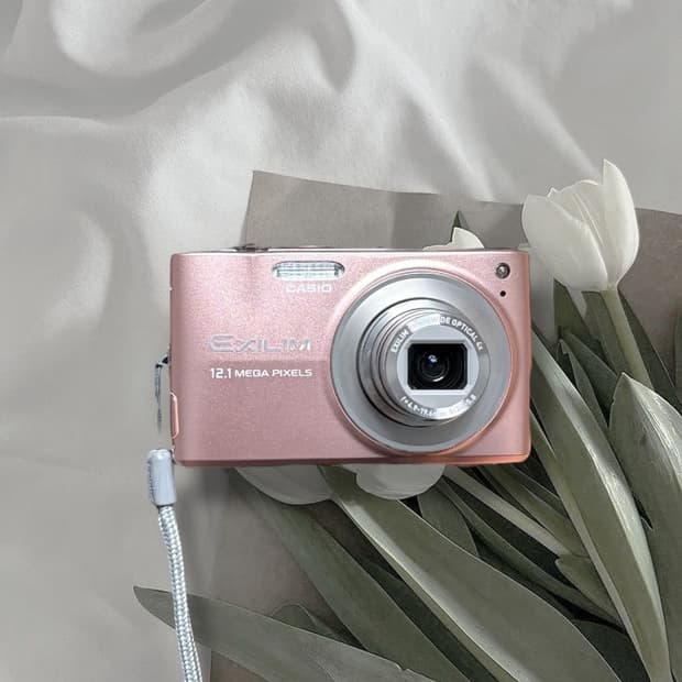 태연‘s픽) 카시오 엑슬림 EX-Z400 디카 빈티지 캠코더 /캐논