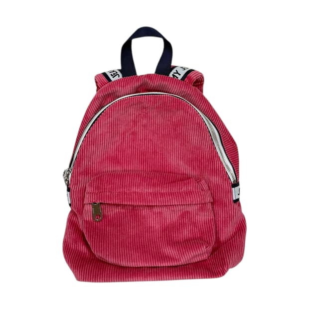 타미힐피거 타미진스 레귤러 코듀로이 테이프 미니백팩 가방 핑크