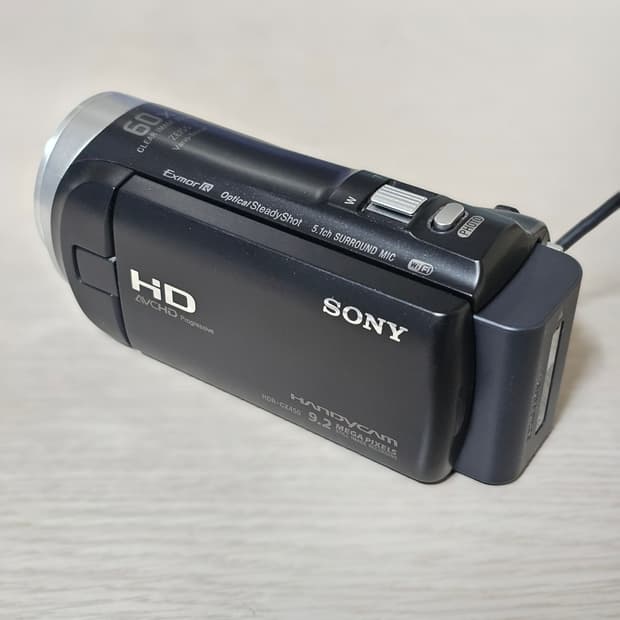 소니 HDR-CX450 캠코더(상태 최상)