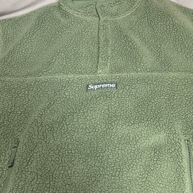 슈프림 리버시블 폴라텍XL