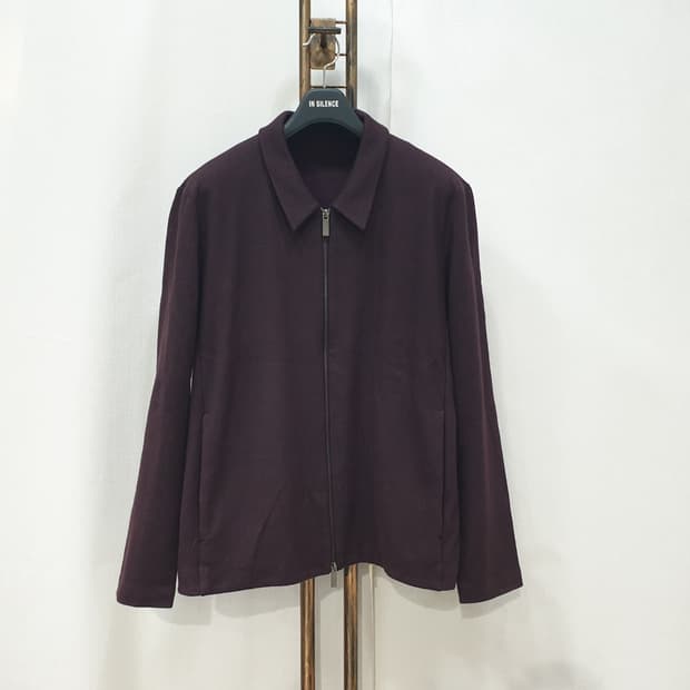 코스 cos 울혼방 집업 카라 자켓 XL