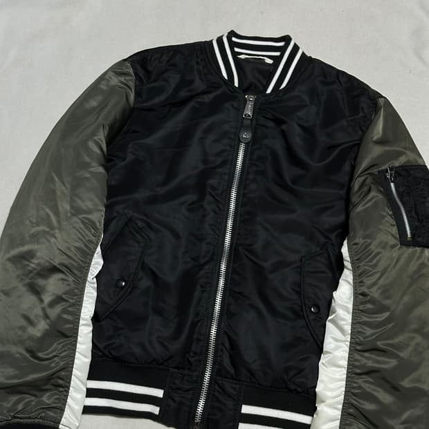 L 알파인더스트리 ma-1 리버시블 항공 자켓