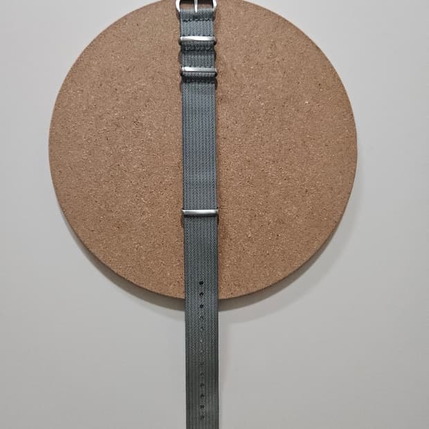 시계 그레이 나토 스트랩 20mm