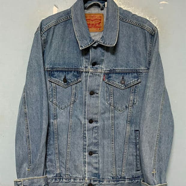 리바이스 72334 남자 데님자켓 청자켓 트러커 춘추 M 95-100