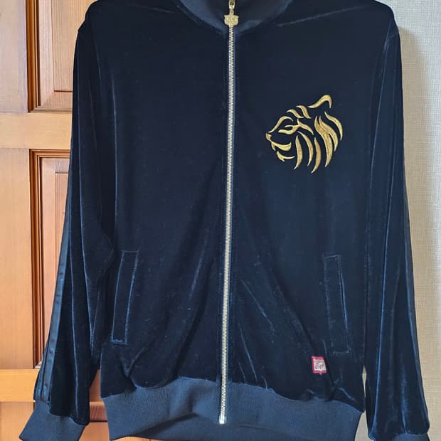 오니츠카타이거 재팬 벨벳 트랙탑 블랙 M