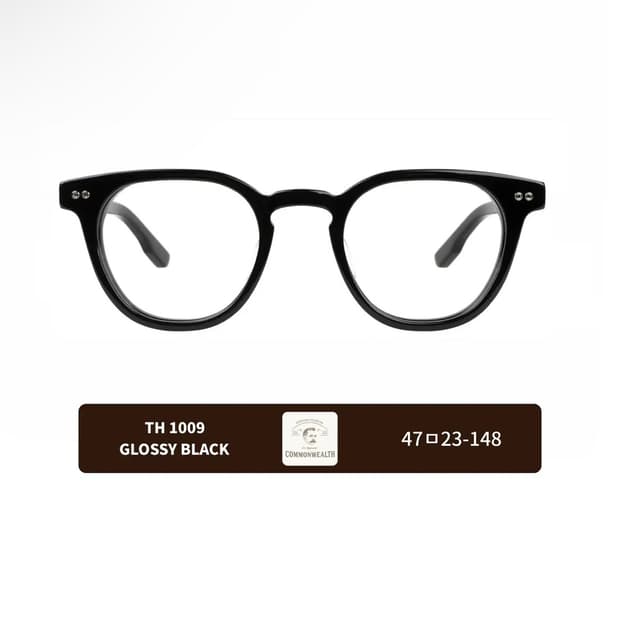 [블루라이트] 커먼웰스 th1009 검정 뿔테 안경