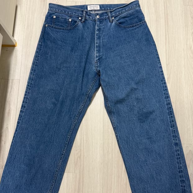 Ends and means 5pocket 워싱 데님 L
