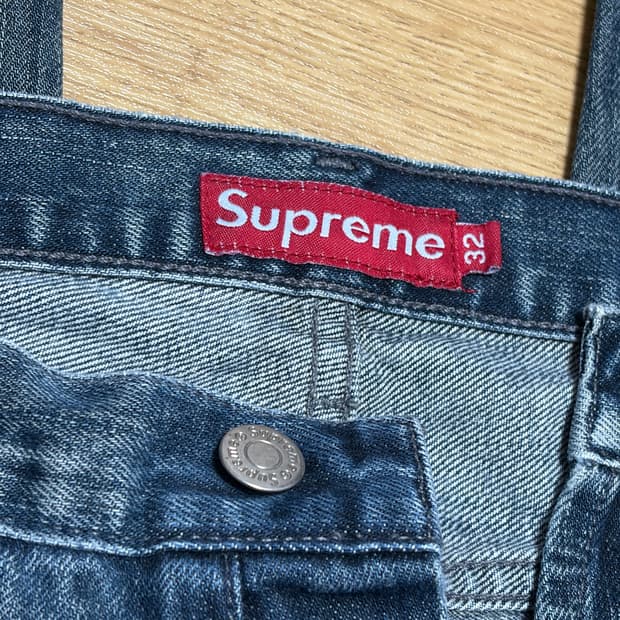 90s 슈프림 데님 MADE IN USA 청바지 Supreme