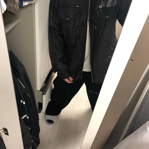 켈빈클라인 투웨이 나일론 셔츠 자켓