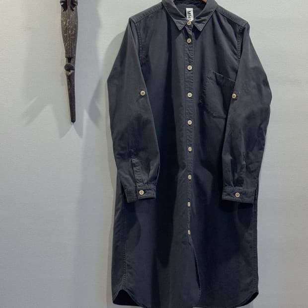[MHL] Button Shirt Dress