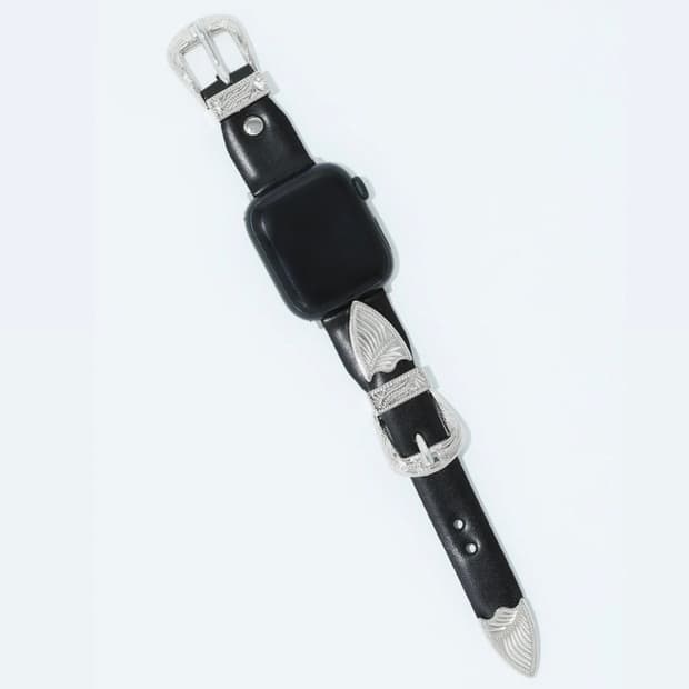 [41]토가 TOGA 더블 버클 애플워치 스트랩/블랙