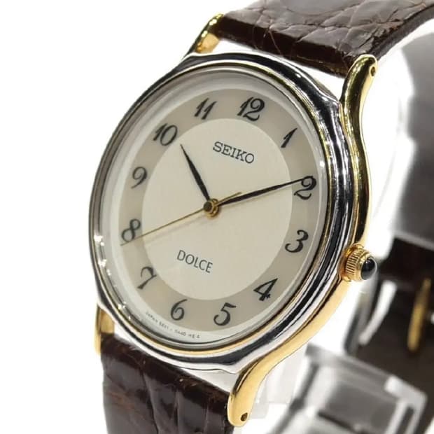 세이코 돌체 쿼츠 시계