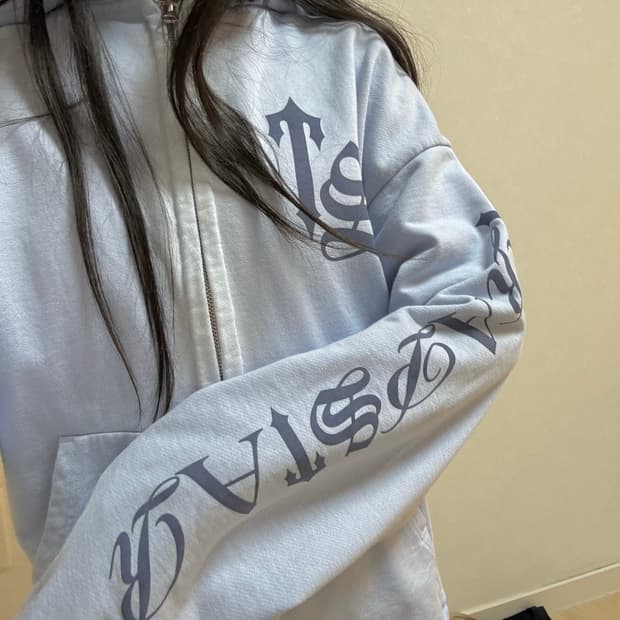 트랩스타 후드집업 민트 블루 크롬하츠 베이프 빈티지