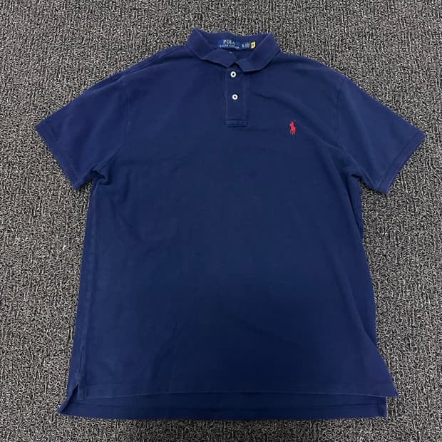 POLO 폴로 랄프로렌 신상 카라티 반팔티셔츠 네이비 XL
