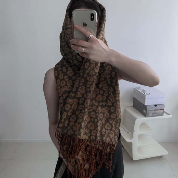 Leopard Scarf