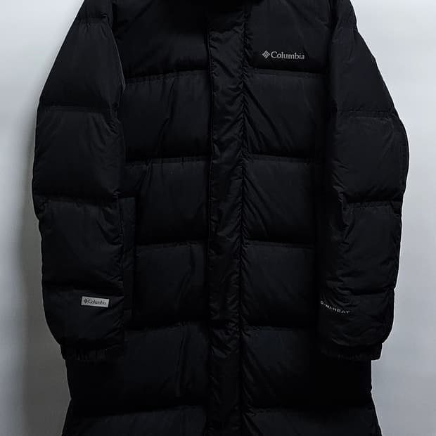 컬럼비아 옴니히트 구스롱패딩 M
