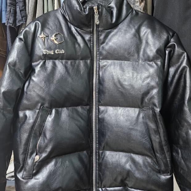 떠그클럽 레더패딩2
