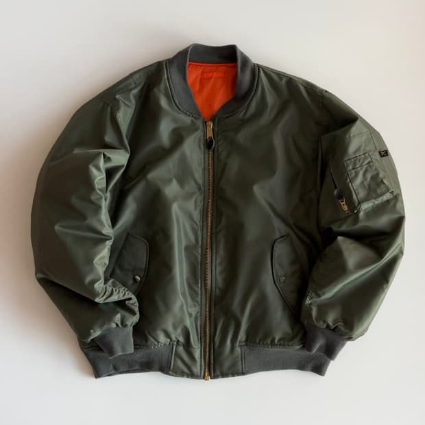 로스코 리버시블 MA-1 항공점퍼 XXL