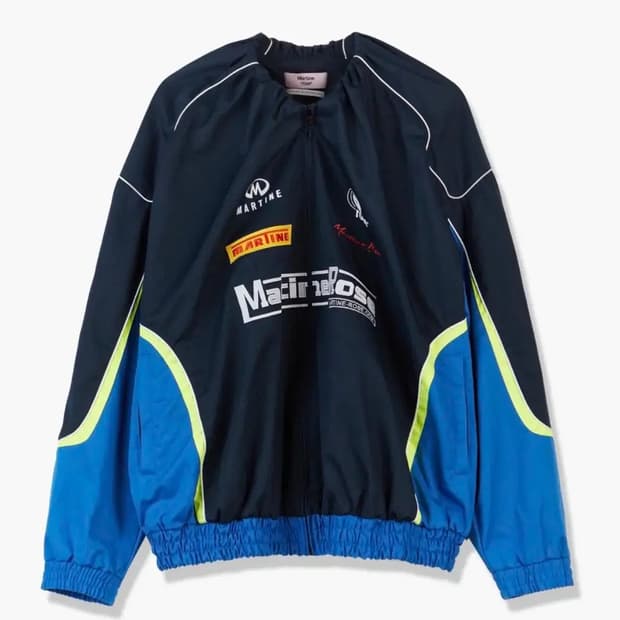 마틴 로즈 턱 넥 스폰서 자켓