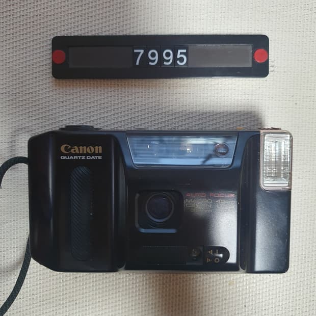 캐논 오토보이 라이트 데이터백 필름카메라