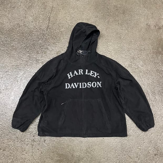 할리데이비슨 스컬 후드 자켓 (110-115)