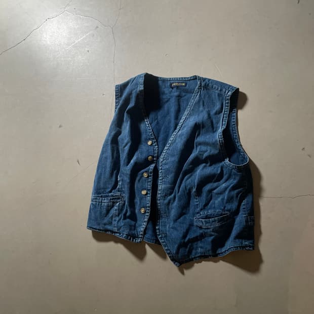 Vintage Denim Vest
