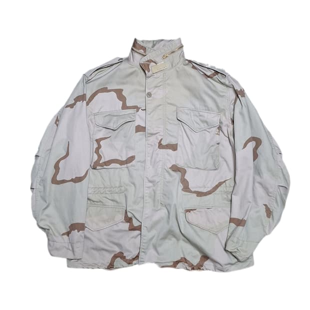 90s 알파인더스트리 데저트카모 m65필드 자켓 usa