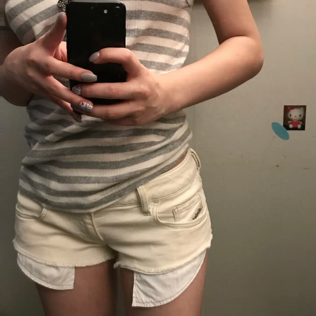 Diesel 디젤 로우 갸루 초초미니 핫팬츠