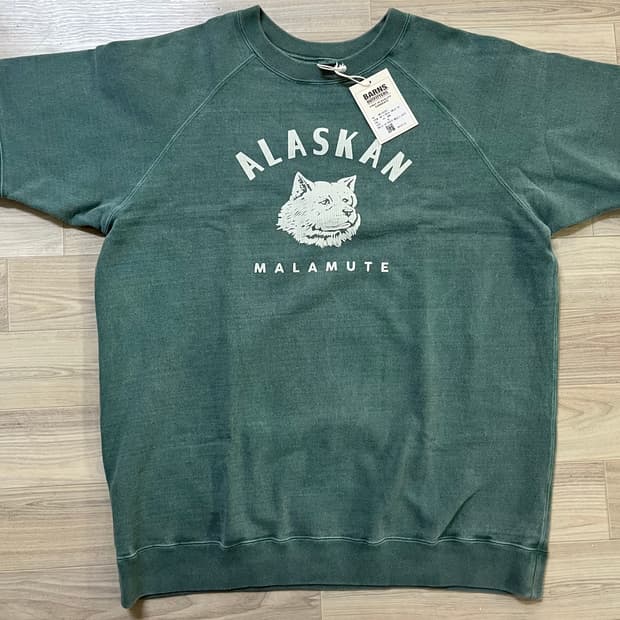 (BARNS OUTFITTERS) 반스 아웃피터스 반팔 스웻셔츠( 티셔츠