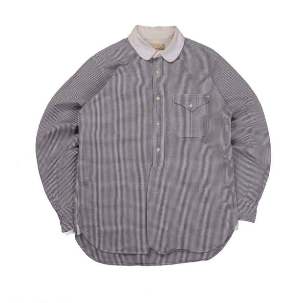 Harver Sack Check pattern shirt