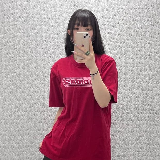 아디다스 빈티지 올드스쿨 스트릿 레트로 펑크 반팔티 S C12742