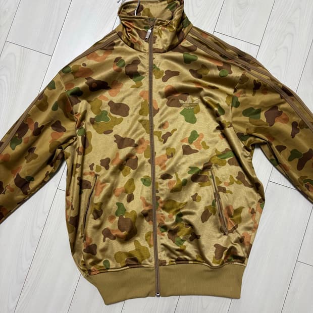 아디다스 카모 져지 트랙탑