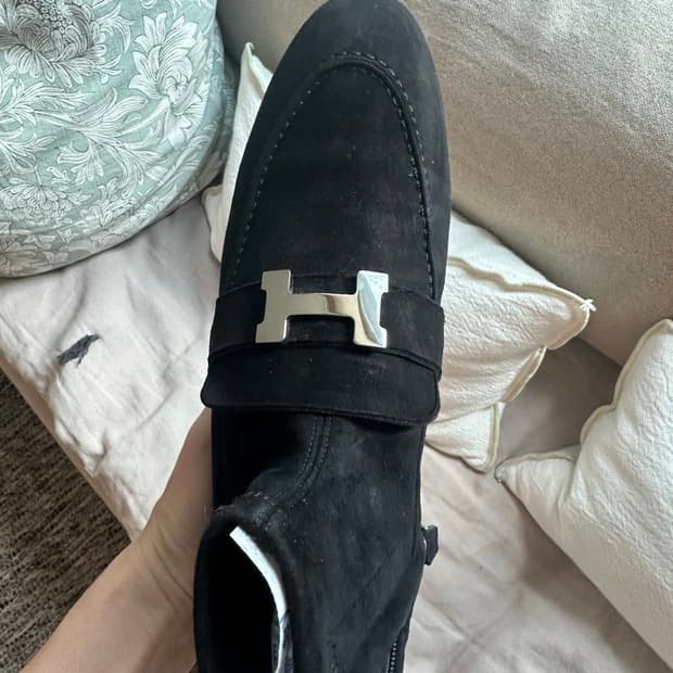 에르메스 생토노래 은장부츠