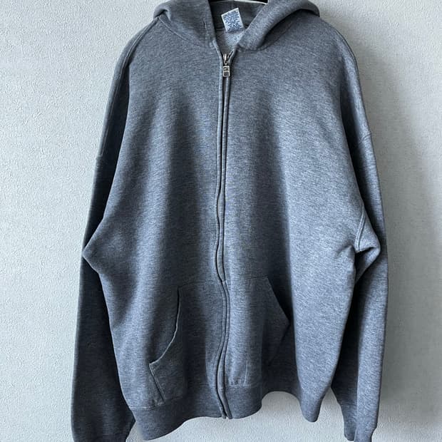 90s russell athletic hoodie zip