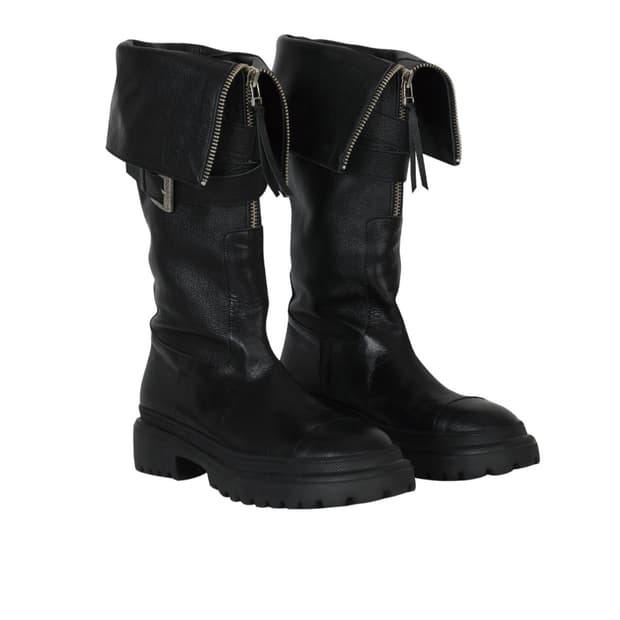 [245] 보헤미안서울 FOLDED BELT LONG BOOTS