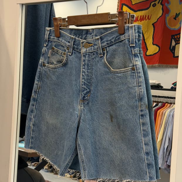 Carhartt 칼하트 컷오프 데님 쇼츠 (29inch)