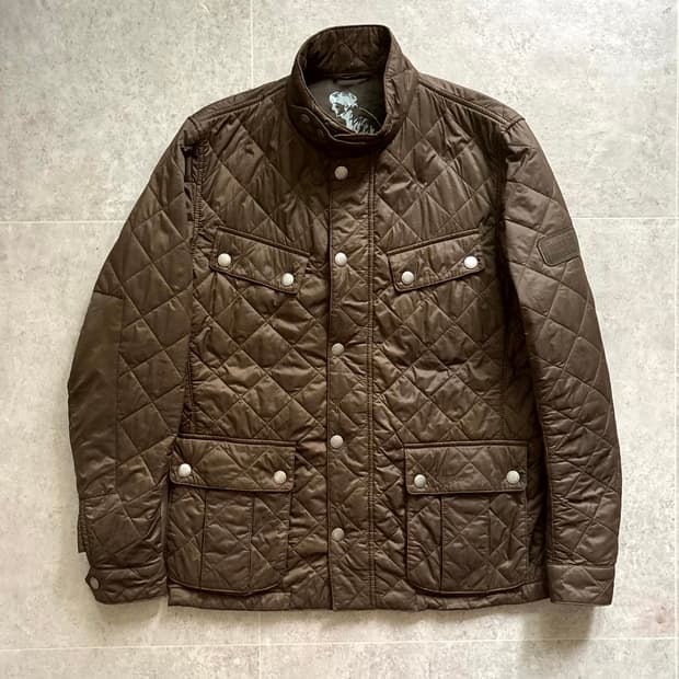 바버 인터네셔널 Ariel 퀼팅 자켓 L(100~103)