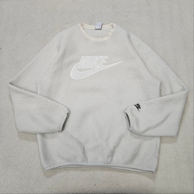 나이키 플리스 맨투맨 L