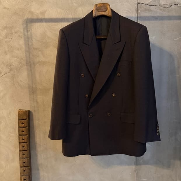 지방시 더블 브레스티드 자켓 100