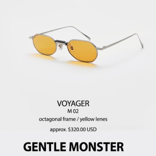 구매)젠틀몬스터 보이저 voyager M 선글라스