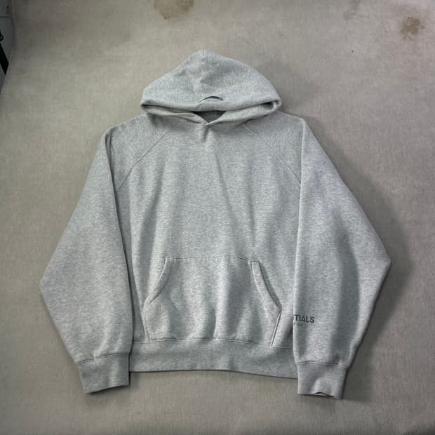 105 피오갓 에센셜 그레이 후드티