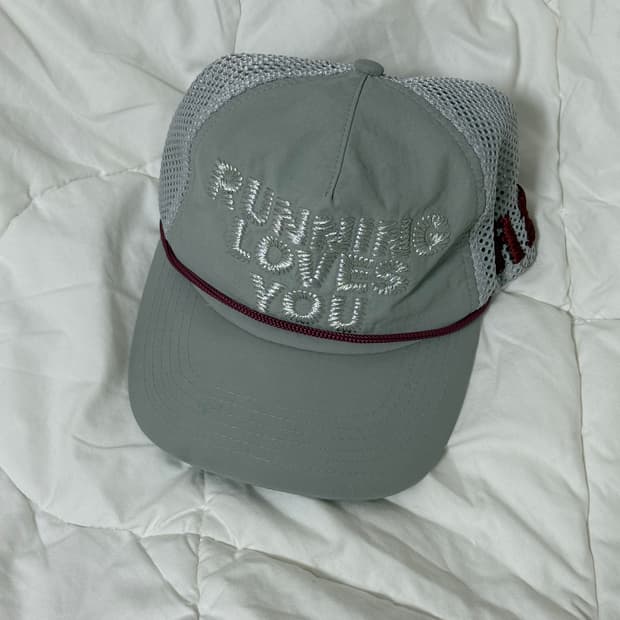 알렉스조노 러닝 볼캡 그레이 (RUNNING LOVES YOU)