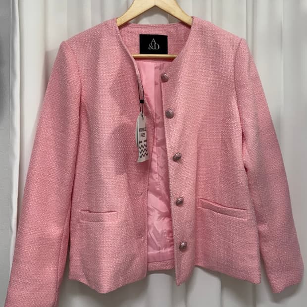 [새상품] 이코르 에이엔디 트위드 자켓