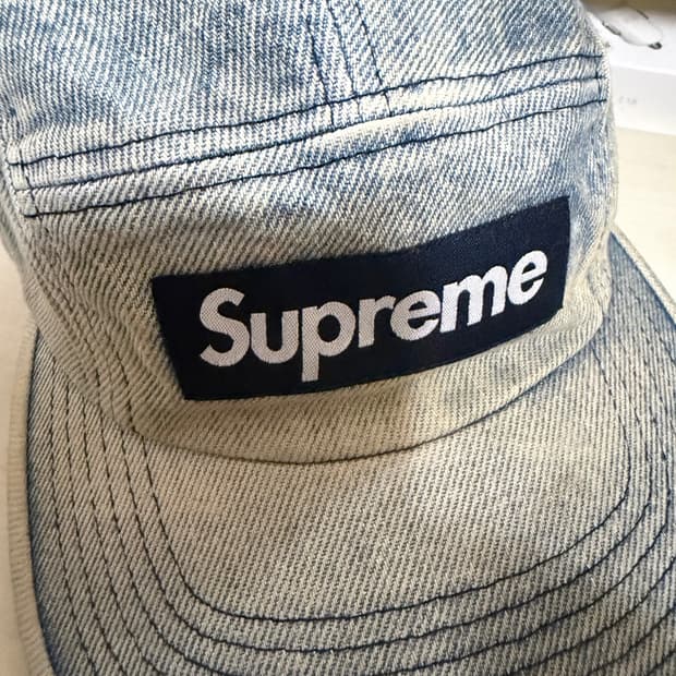 슈프림 데님 캠프캡