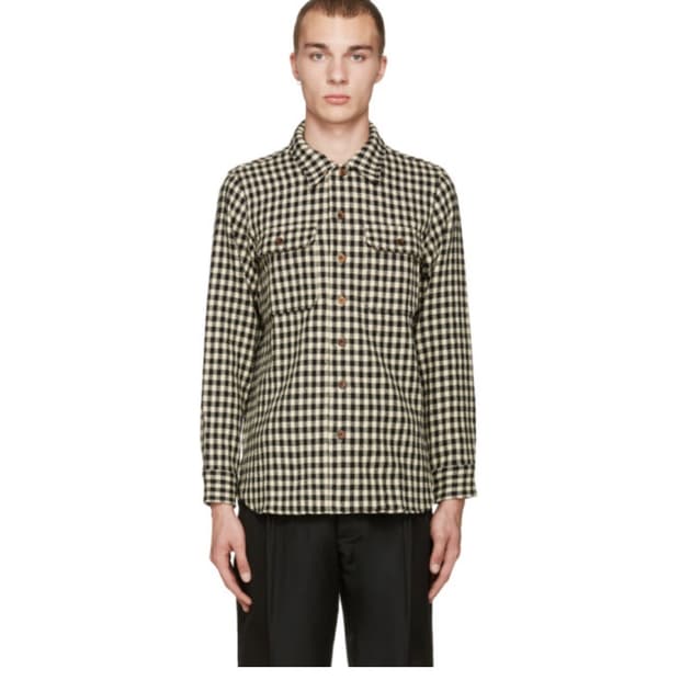 Visvim Black Check Big Game Shirt