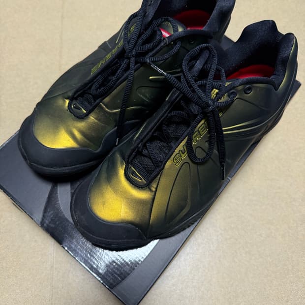 나이키X슈프림 코트포짓 카키 285