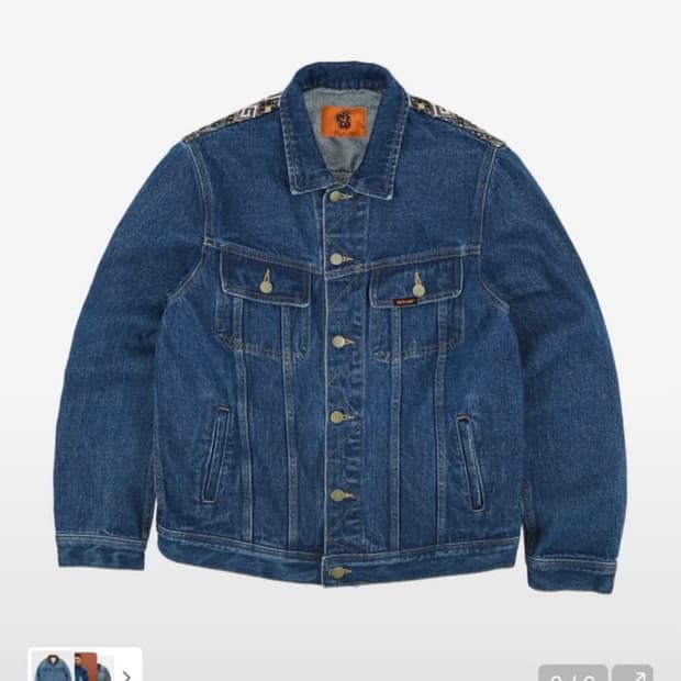 ERSCO 데님 트러커 자켓
