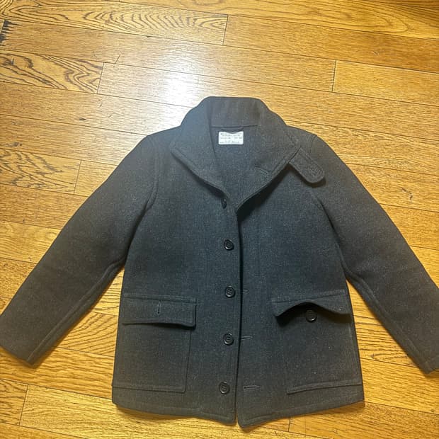 리얼맥코이 US NAVY 울 서브마린 자켓