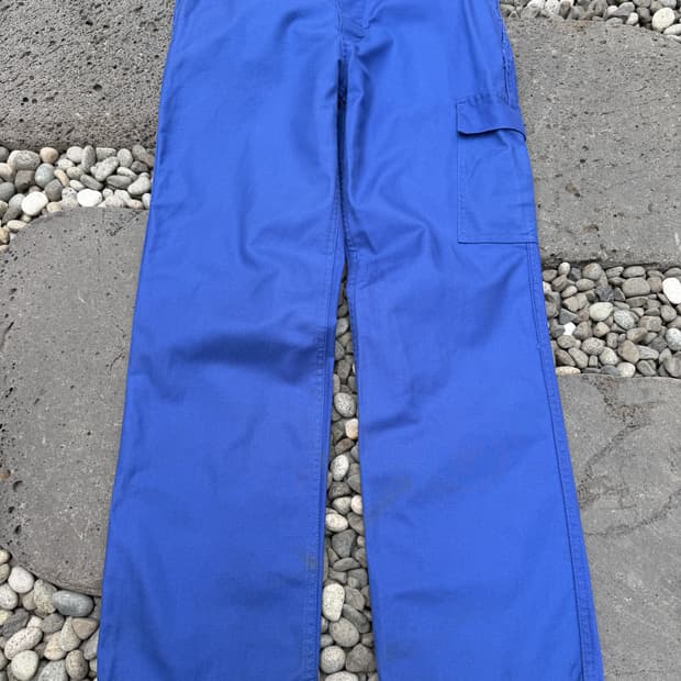 EURO UTILITY WASHED BLUE 빈티지 프렌치워크팬츠