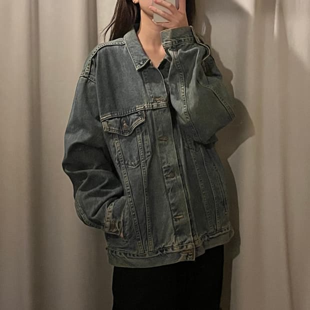 리바이스 청자켓